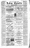 Acton Gazette Friday 18 September 1908 Page 1