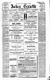 Acton Gazette Friday 24 September 1909 Page 1