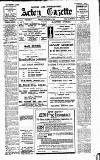 Acton Gazette Friday 05 November 1909 Page 1