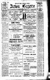 Acton Gazette Friday 07 January 1910 Page 1