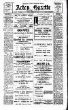 Acton Gazette Friday 21 January 1910 Page 1