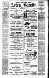 Acton Gazette Friday 20 May 1910 Page 1