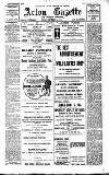 Acton Gazette Friday 30 September 1910 Page 1