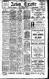 Acton Gazette Friday 17 February 1911 Page 1