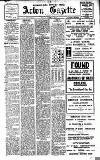 Acton Gazette Friday 31 March 1911 Page 1