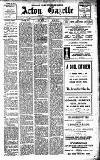 Acton Gazette Friday 30 June 1911 Page 1