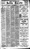 Acton Gazette Friday 22 September 1911 Page 1