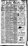 Acton Gazette Friday 01 December 1911 Page 1