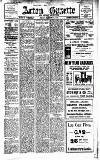 Acton Gazette Friday 29 December 1911 Page 1