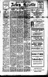 Acton Gazette Friday 12 January 1912 Page 1
