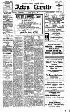 Acton Gazette Friday 25 April 1913 Page 1