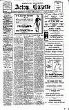Acton Gazette Friday 27 June 1913 Page 1