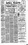 Acton Gazette Friday 15 August 1913 Page 1