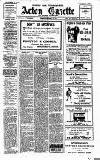 Acton Gazette Friday 17 October 1913 Page 1