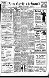 Acton Gazette Friday 13 January 1928 Page 1