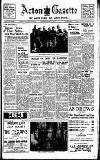 Acton Gazette Friday 13 January 1939 Page 1