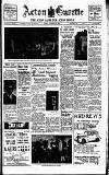Acton Gazette Friday 20 January 1939 Page 1