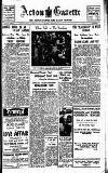 Acton Gazette Friday 18 August 1939 Page 1