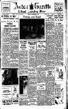 Acton Gazette Friday 08 September 1939 Page 1