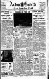 Acton Gazette Friday 20 October 1939 Page 1