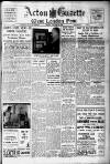 Acton Gazette Friday 26 January 1940 Page 1