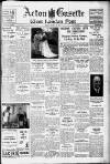 Acton Gazette Friday 29 March 1940 Page 1