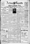 Acton Gazette Friday 17 May 1940 Page 1