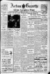Acton Gazette Friday 21 June 1940 Page 1