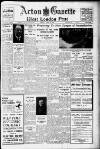 Acton Gazette Friday 28 June 1940 Page 1
