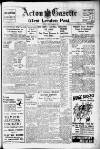 Acton Gazette Friday 20 September 1940 Page 1