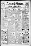 Acton Gazette Friday 27 September 1940 Page 1