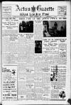 Acton Gazette Friday 01 November 1940 Page 1