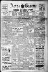 Acton Gazette Friday 22 November 1940 Page 1