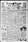 Acton Gazette Friday 29 November 1940 Page 1