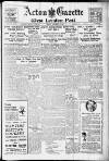 Acton Gazette Friday 06 December 1940 Page 1