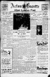 Acton Gazette Friday 15 August 1941 Page 1