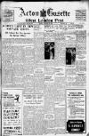 Acton Gazette Friday 29 August 1941 Page 1