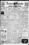Acton Gazette Friday 26 September 1941 Page 1