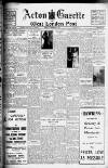 Acton Gazette Friday 01 October 1943 Page 1