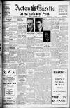Acton Gazette Friday 26 November 1943 Page 1
