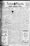 Acton Gazette Friday 03 March 1944 Page 1