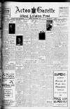 Acton Gazette Friday 08 September 1944 Page 1