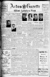 Acton Gazette Friday 03 November 1944 Page 1