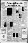 Acton Gazette Friday 26 January 1945 Page 1