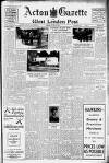 Acton Gazette Friday 29 June 1945 Page 1