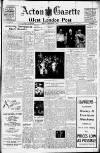Acton Gazette Friday 07 September 1945 Page 1