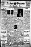 Acton Gazette Friday 16 November 1945 Page 1