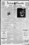 Acton Gazette Friday 30 November 1945 Page 1