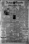 Acton Gazette Friday 01 March 1946 Page 1