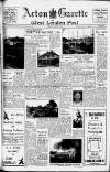 Acton Gazette Friday 08 August 1947 Page 1